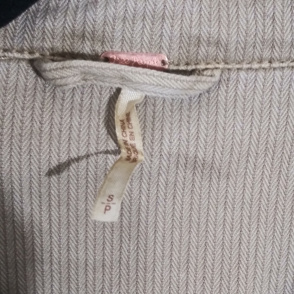 ✨4x host pick✨ Free people emb. military jacket - Picture 7 of 8